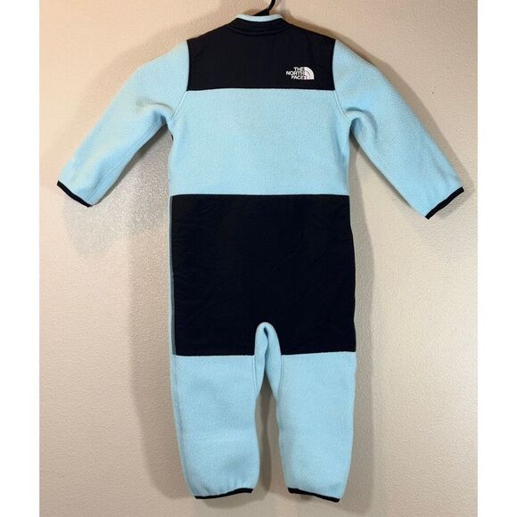 NWOT The North Face Baby Denali One-Piece Heavyweight Polartec Fleece Set 18-24M - Picture 6 of 12